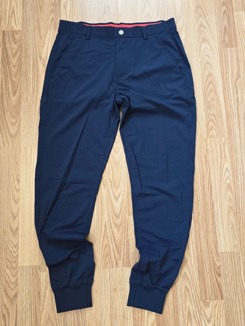 Redvanly Halliday Men's Size M Navy Stretch Golf Jogger Pants